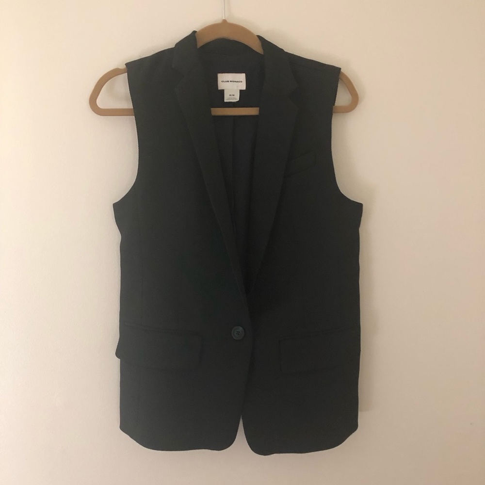 Club Monaco black vest